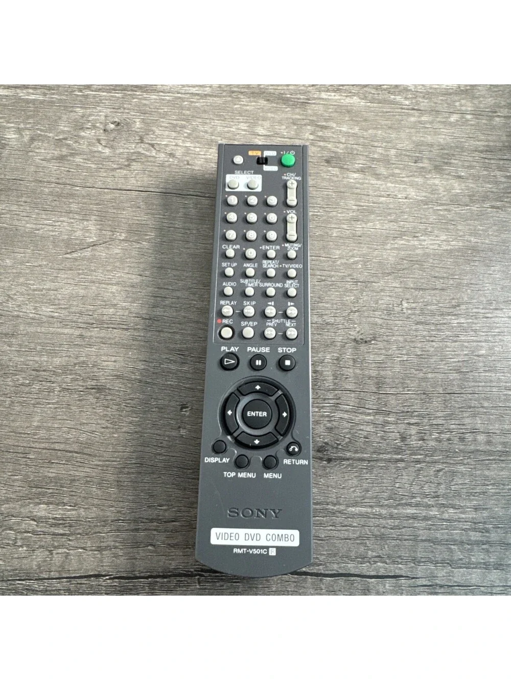 Original Sony RMT-V501C RMT-V504A Remote Control For Video DVD/ VCR Combo Player